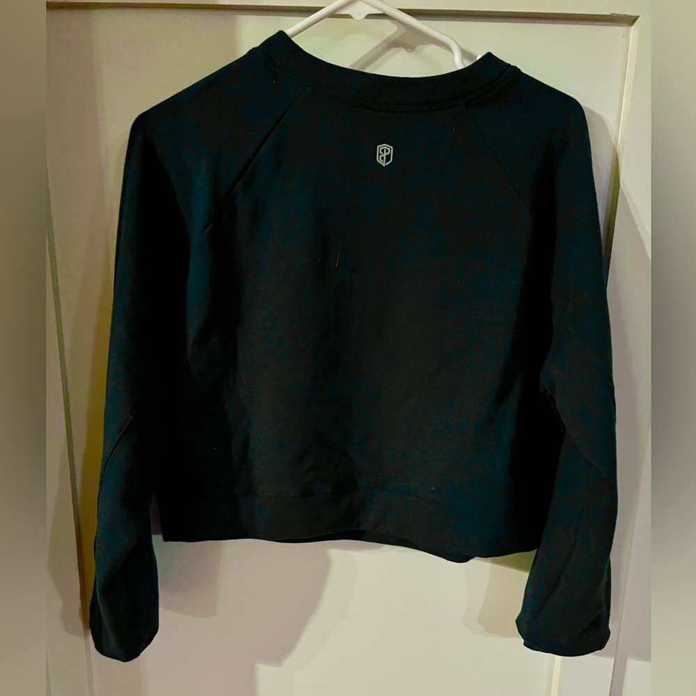BORN PRIMITIVE CREWNECK CROP - XS NAVY